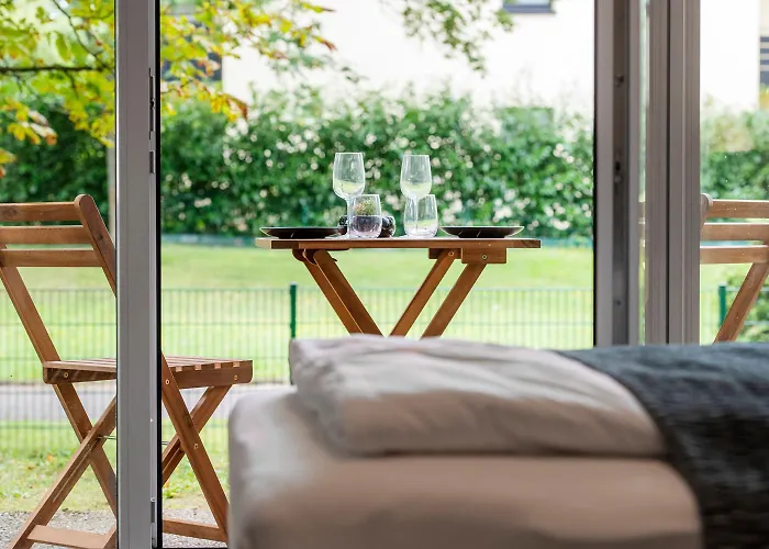 Exklusiv Kueche Office Streaming Minibar 2003 شقة *